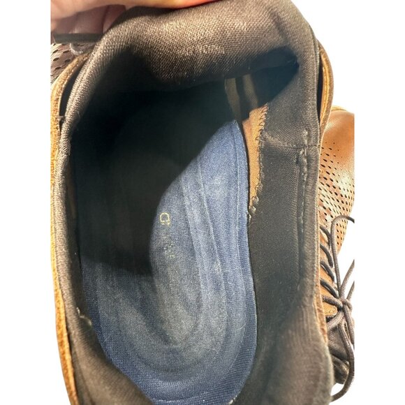 Cole Haan Mens Grand OS Size 9 M Brown Leather Wingtip Oxfords Comfort Shoes - Picture 9 of 9